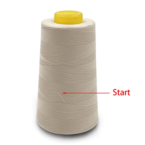 4 Cones of 3000 Yards Each Spool Thread for All Purpose (36000 Foot)