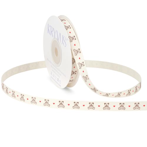 Teddy Bear Cotton Ribbon 3 (36 Foot)