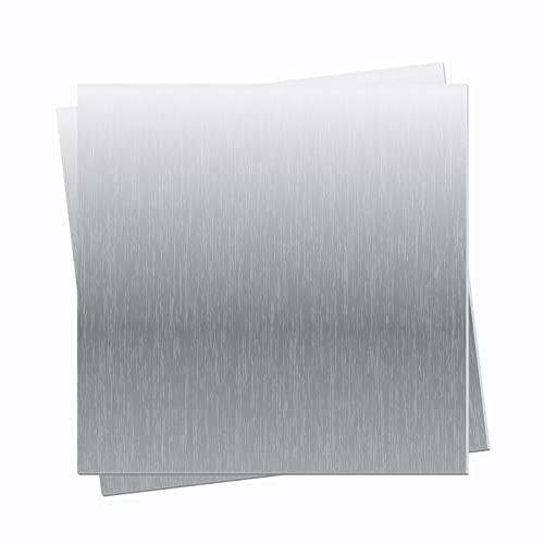 2 Pieces 6061 T651 Aluminum Sheet Metal 6X 6x0.02