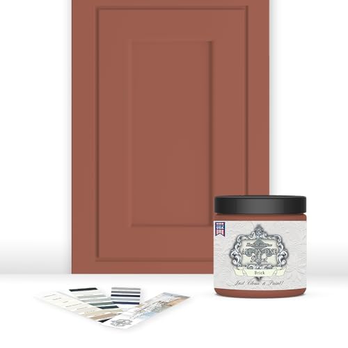 ALL-IN-ONE Paint by Heirloom Traditions, Brick, 8oz Sample (8 Fl Oz)