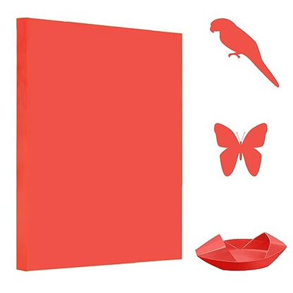 A4 Origami Paper Red 100 Sheets (100 Count)