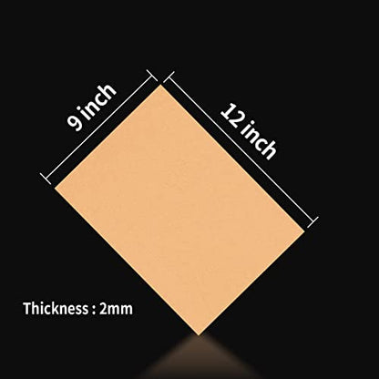 Peach Foam Sheets Crafts 9x12 Inch 2mm Eva Color Craft Foam Paper for Crafts Project Preschoolers Classroom Scrapbooking DIY Cosplay (10 Count)