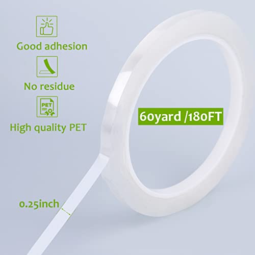 3 Rolls 1 4" 60Yd Floral Tapes (540 Foot)