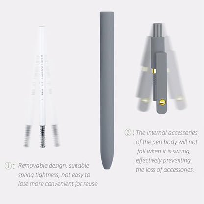 Gel Pens 6 Pcs 0.5mm Fine Point Smooth Writing Pens Cute Pens