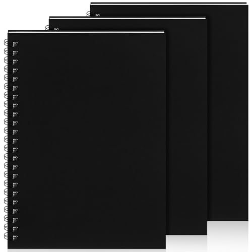 3 Pcs Spiral Notebooks (3 Count)
