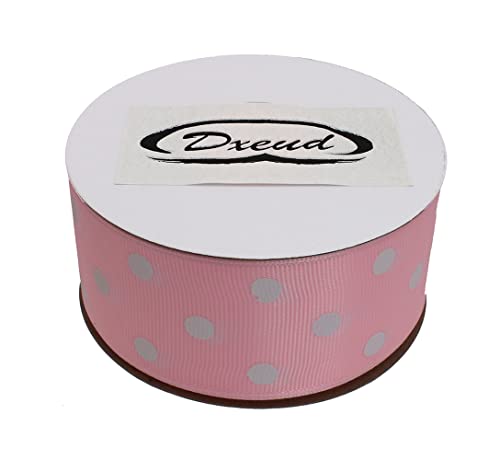 Polka Dot Grosgrain Ribbon 25 Yard Each Roll 100% Polyester