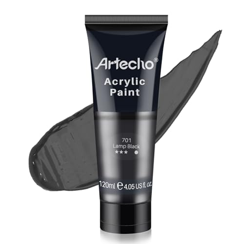 Black Acrylic Paint (4.05 Fl Oz)