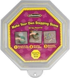 Milestone Stepping Stone Mold Octagon 8 inch 90723134 (3-Pack)