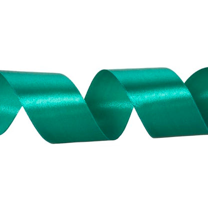 1 1 2 Inch Teal Solid Satin Ribbon for Gift Wrapping