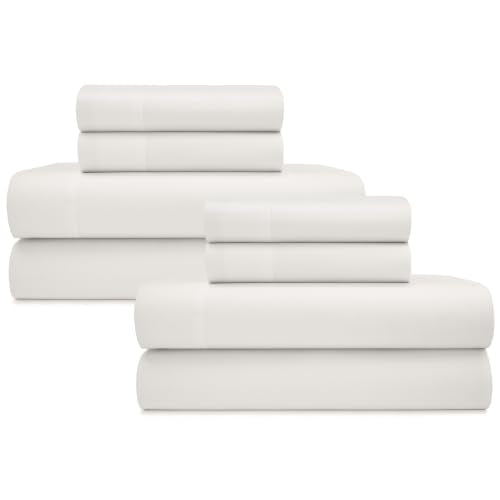 2 Pack Organic Cotton Full Bed Sheets Set (2 Count)