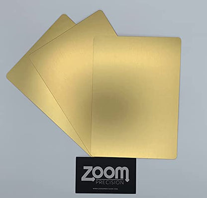 Metal Engraving Sheets for Etching with Maker (3 Count)