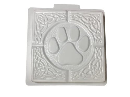 Paw Print Stepping Stone Mold