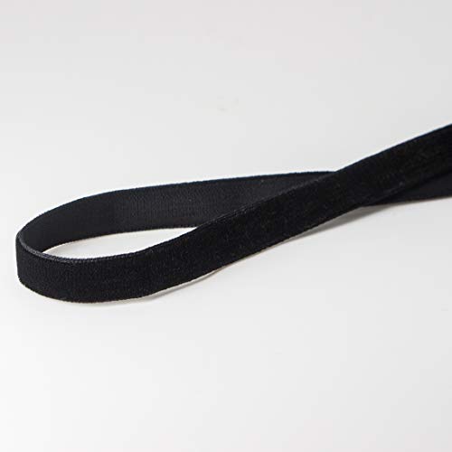 Polyester Black Velvet Ribbon (30 Foot)