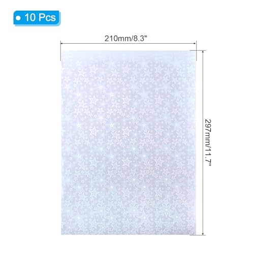 11.7x8.3 Holographic Sticker Paper (10 Count)