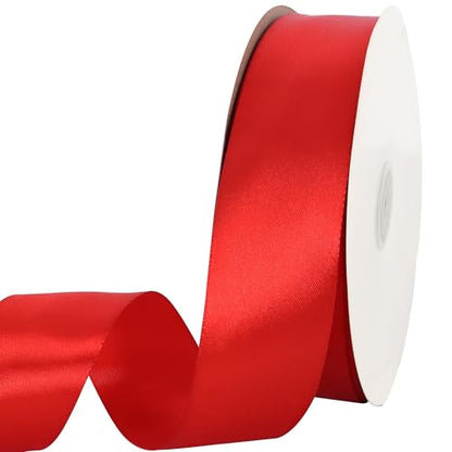 100 Yard Red Satin Ribbon 1 (300 Foot)