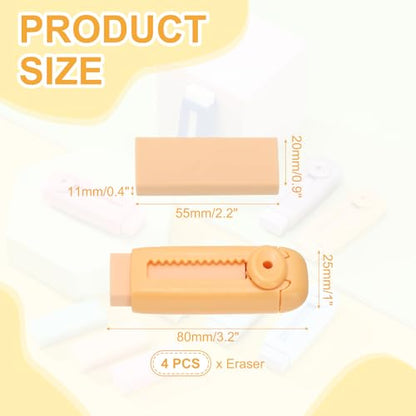 4 Pack Erasers
