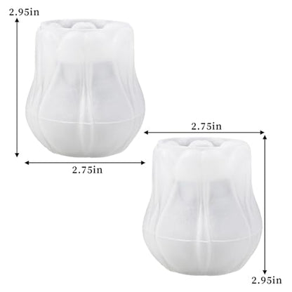 2PCS Tulip Candle Soap Molds