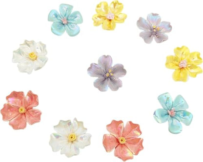 20PCS 3D Flower Ceramic Tiles (20 Count)