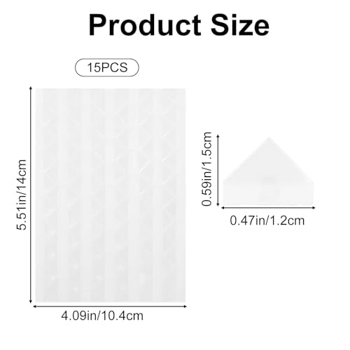 15 Sheets Photo Mounting Corners for Scrapbooking