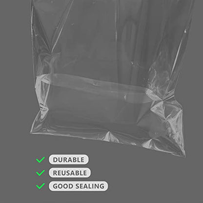 100Pack Acid Free Crystal Clear Sleeves Storage Bags for 11x14 Photo
