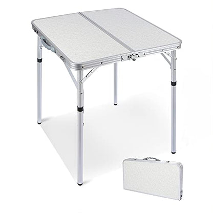 Small Square Folding Table 2 Feet Adjustable Height