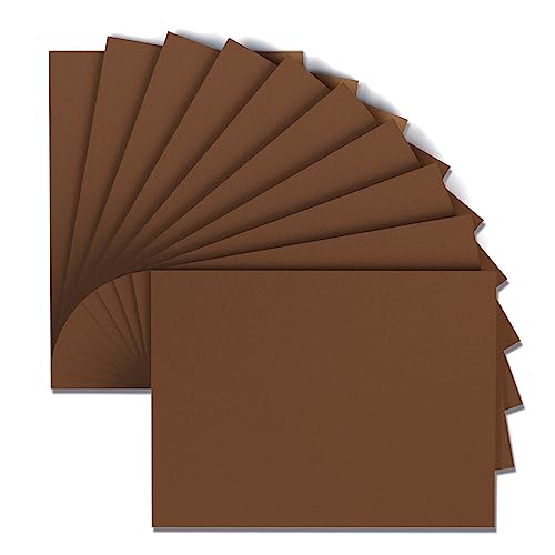 Brown Foam Sheets Crafts 9x12 Inch 2mm Eva Color Craft Foam Paper for Crafts Project Preschoolers Classroom Scrapbooking DIY Cosplay (1080 sq inch)