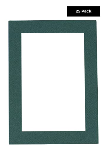 Pack of 25 Acid Free 11x14 Mats Bevel Cut for 8.5x11 Photos (25 Count)