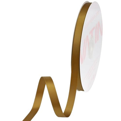 Antique Gold Satin Ribbon 3 (150 Foot)