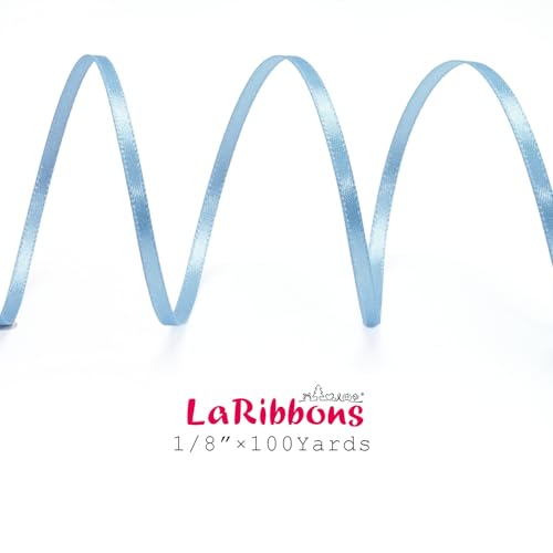 Light Blue Satin Ribbon 1