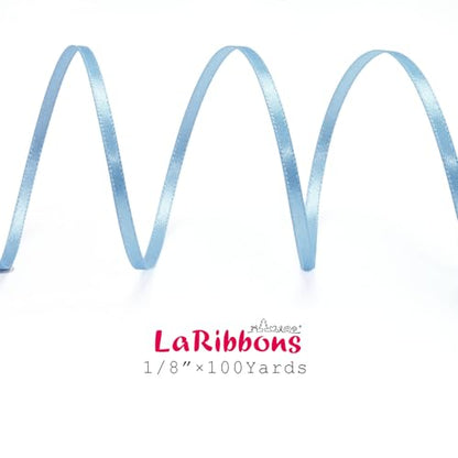 Light Blue Satin Ribbon 1