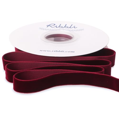 Burgundy Velvet Ribbon 5