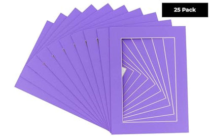 5.5x8.5 Mat for 8.5x11 Frame (25 Count)