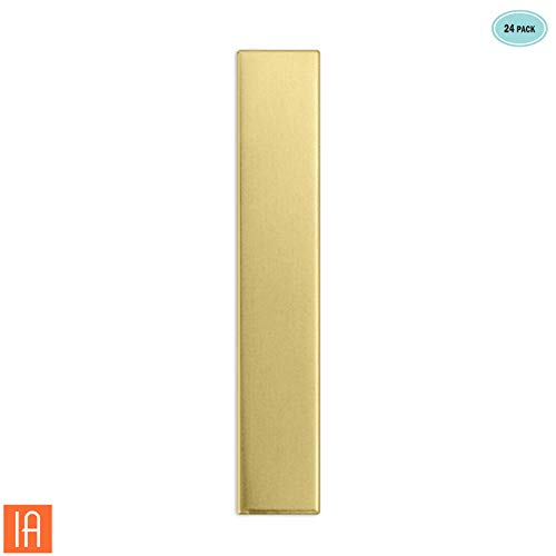 Premium Metal Stamping Rectangle Blanks for Metal Stamping and Jewelry Making