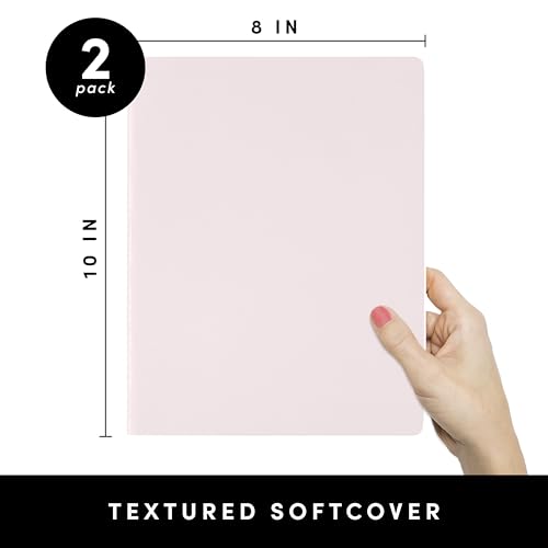 Soft Cover Lined Journal Notebook (2 Count)