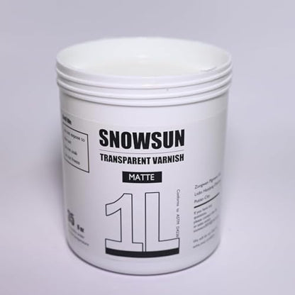 Matte Varnish 1L for Acrylic Paint Non (35 Fl Oz)