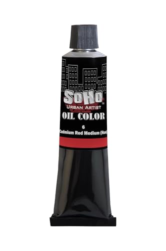 Oil Paint Cadmium Red Medium Hue (5.75 Fl Oz)