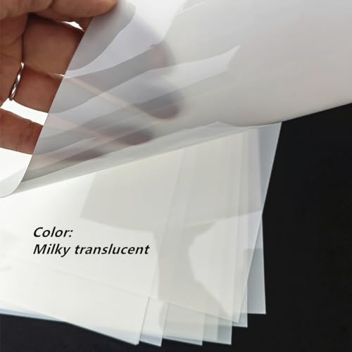Translucent Blank Mylar Stencil Sheet for Cutting (8 Count)