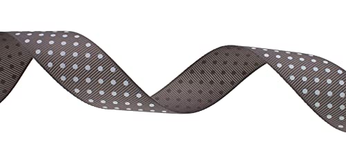 Polka Dot Grosgrain Ribbon 25 Yard Each Roll 100% Polyester