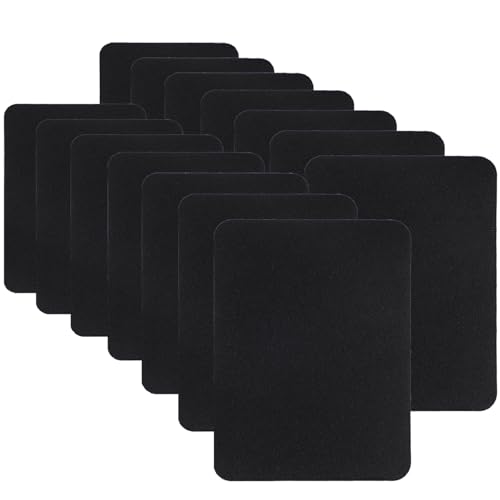 29pcs Iron on Patches for Clothing Repair 4.9 X 3.7 Inch Iron on Patches for Clothing Black (29 Count)