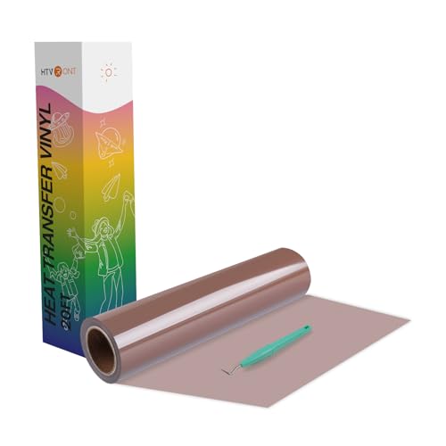 Heat Transfer Vinyl Mocha HTV Rolls