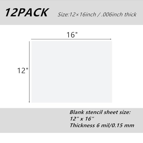 12 Pack 12" x 16" 6mil (12 Count)