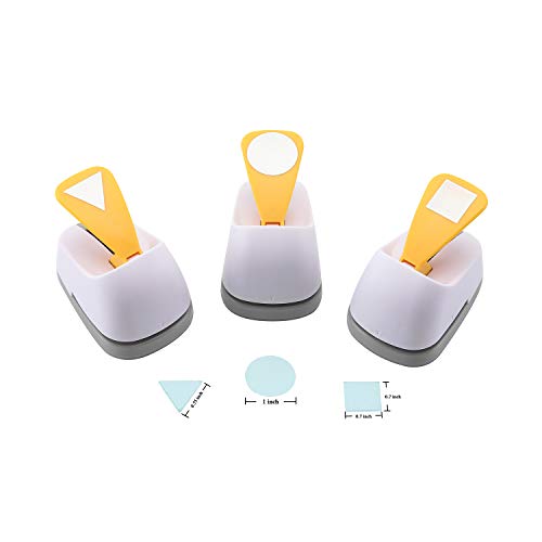 Craft Lever Punch DIY Handmade Craft Punch Paper Punch for Festival and Greeting Card Making Ten Shapes Choices