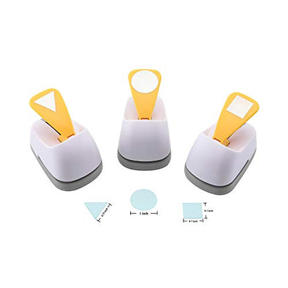 Craft Lever Punch DIY Handmade Craft Punch Paper Punch for Festival and Greeting Card Making Ten Shapes Choices