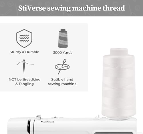 4 Pack Serger Thread Cones (36000 Foot)