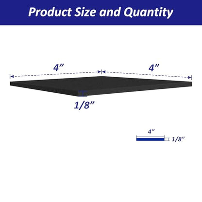 Foam Padding Sheets with Adhesive Backing (8 Count)