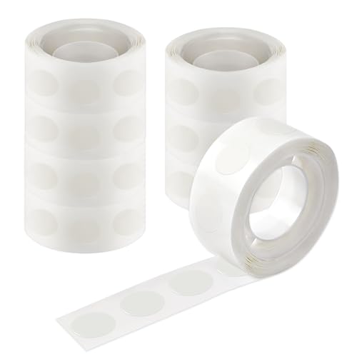 800Pcs Glue Points Dots 15mm Removable Balloon Glue Adhesive Dots (8 Count)