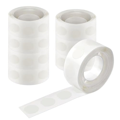 800Pcs Glue Points Dots 15mm Removable Balloon Glue Adhesive Dots (8 Count)