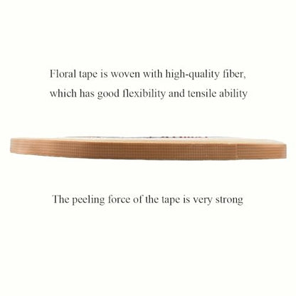 Light Brown 0.25Inch Wide Floral Tape (400 Foot)