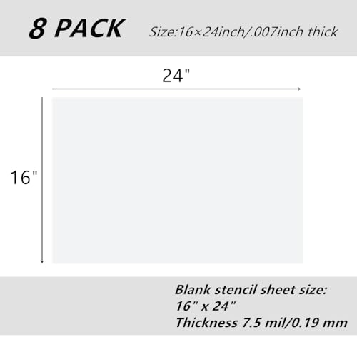 8 Pack 16" x 24" 7.5mil (8 Count)