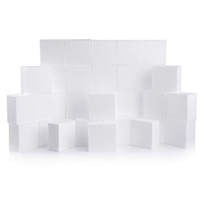 Silverlake 4x4x2 Craft Foam for Styrofoam Block Projects (36 Count)